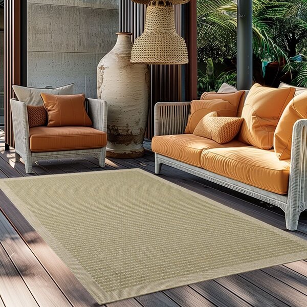 Khaki kültéri-beltéri szőnyeg 60x100 cm Giza 1410 – Ayyildiz Carpets