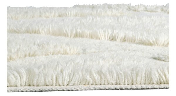 Fehér mosható kézi szövésű gyapjú szőnyeg 170x240 cm Enkang Ivory – Lorena Canals