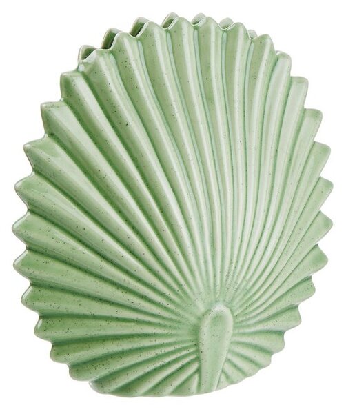 LEAF mini váza, világoszöld 16cm