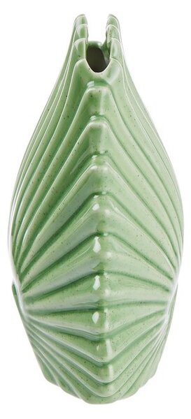 LEAF mini váza, világoszöld 16cm