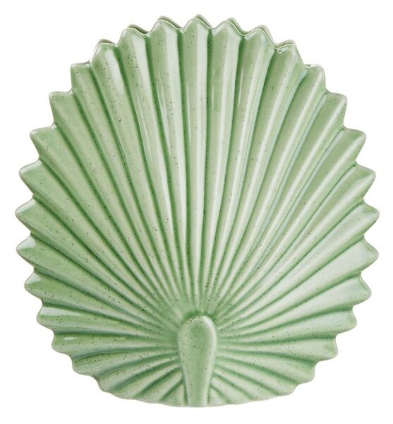 LEAF mini váza, világoszöld 16cm