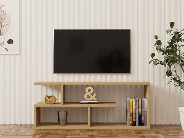TV asztal Musabu (zafír tölgy) . Akció -29%