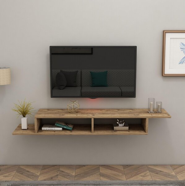 Függesztett TV asztal Tuloli (atlanti fenyő)