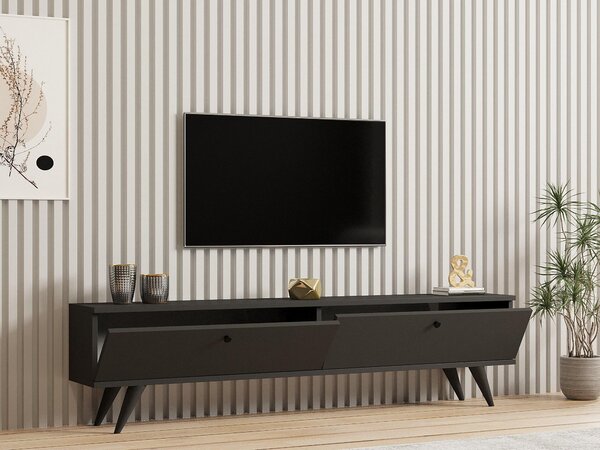TV asztal/szekrény Tamoku (antracit)