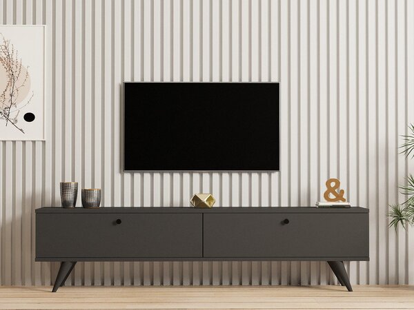 TV asztal/szekrény Tamoku (antracit)