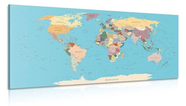Kép világ térkép megnevezésekkel