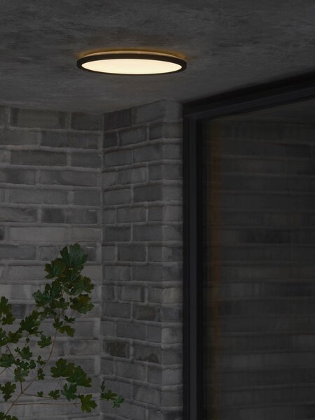 Nordlux modern kültéri mennyezeti lámpa oja fekete nor2618256103