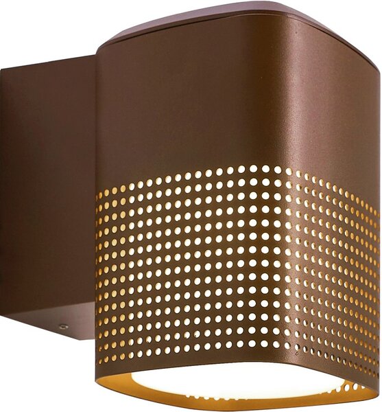 Nordlux modern kültéri fali lámpa sidara barna nor2618421218