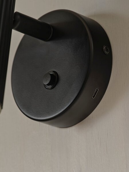 Nordlux modern fali lámpa vico fekete nor2612591003