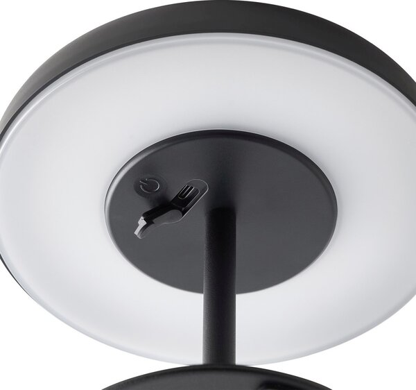 Nordlux modern asztali lámpa elmer fekete nor2518305003