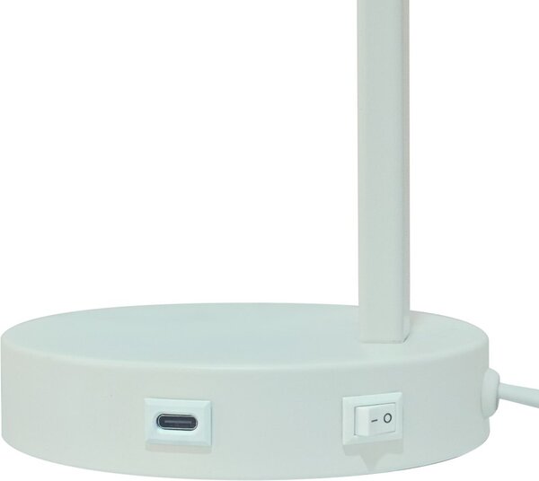 Nordlux modern skandináv asztali lámpa wilmer fehér nor2512305001