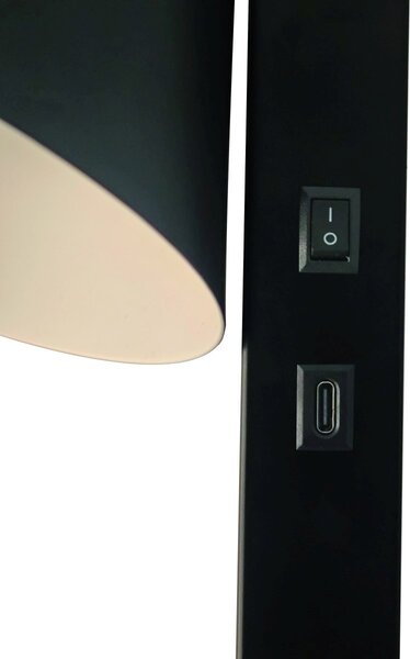 Nordlux modern fali lámpa wilmer fekete nor2512281003