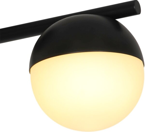Nordlux modern mennyezeti lámpa contina fekete nor2512096003