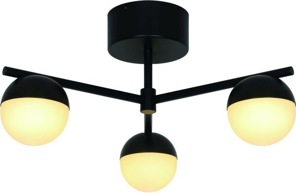 Nordlux modern mennyezeti lámpa contina fekete nor2512096003