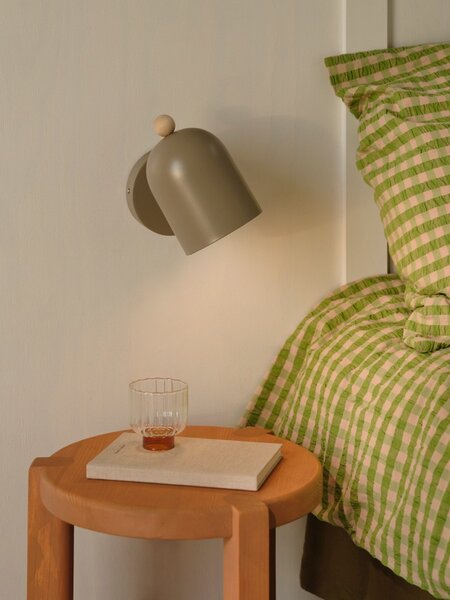 Nordlux modern skandináv fali lámpa gaston világosbarna nor2412671018