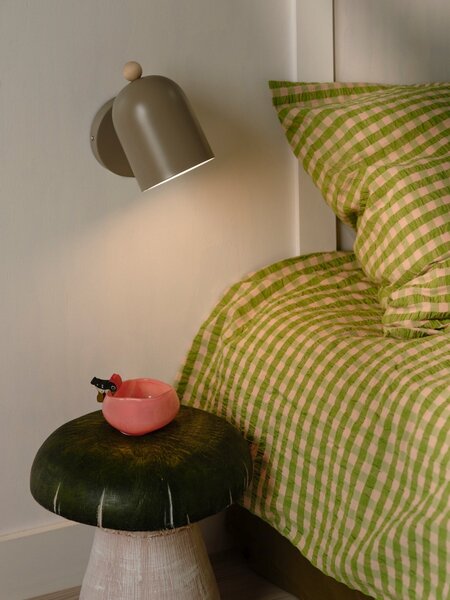 Nordlux modern skandináv fali lámpa gaston világosbarna nor2412671018