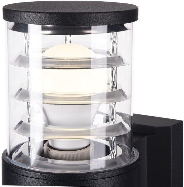 Maytoni modern kültéri fali lámpa bronx fekete myo576wl-02b