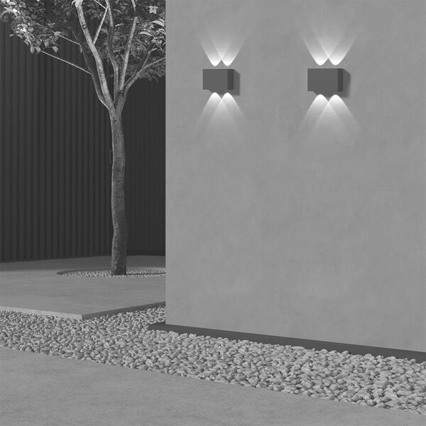 Maytoni modern kültéri led lámpa show grafit myo433wl-l4gf3k