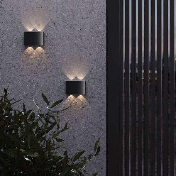 Maytoni modern kültéri led lámpa show grafit myo433wl-l4gf3k