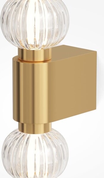 Maytoni glamour modern fali lámpa amulet átlátszó arany mymod555wl-l13g3k