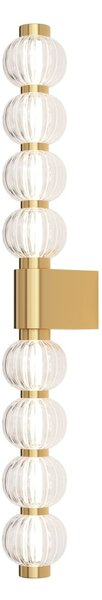 Maytoni glamour modern fali lámpa amulet átlátszó arany mymod555wl-l13g3k