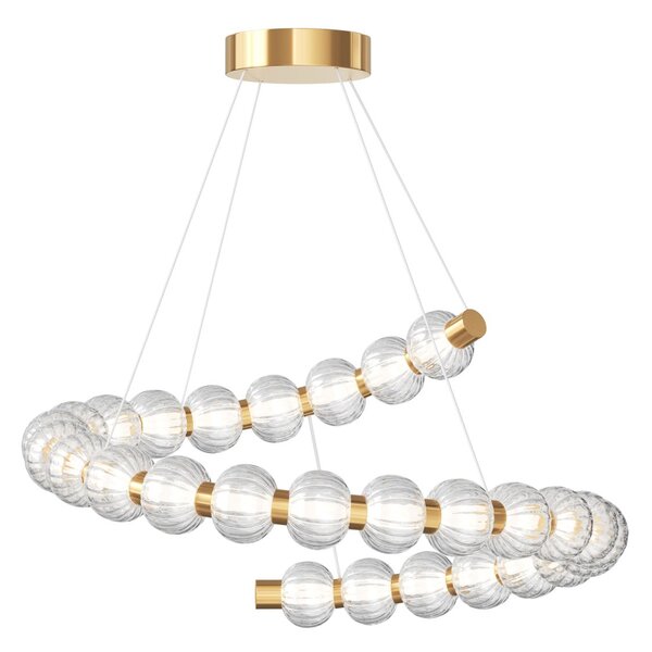 Maytoni glamour modern függeszték amulet átlátszó arany mymod555pl-l35g3k