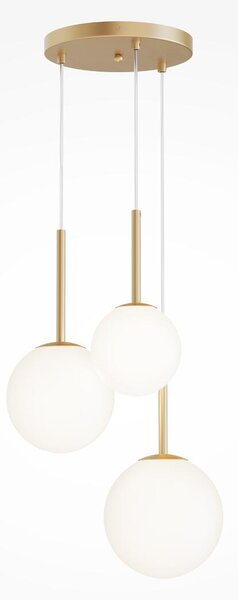 Maytoni modern függeszték basic form fehér arany mymod321pl-03g1