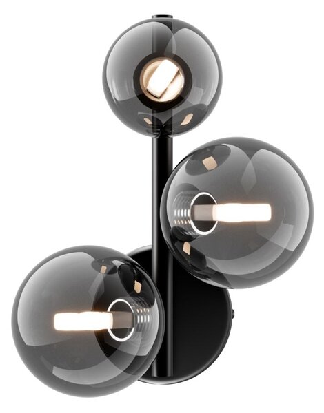 Maytoni modern fali lámpa dallas fekete füstös mymod545wl-03b