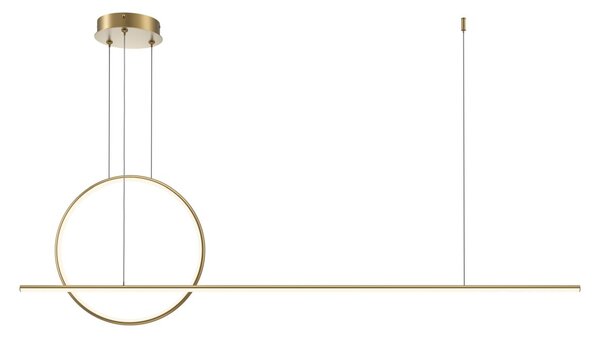 Maytoni modern függeszték halo fehér sárgaréz mymod247pl-l49bsk