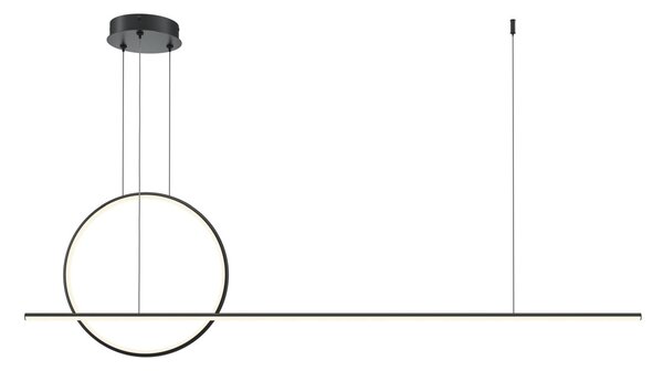 Maytoni modern függeszték halo fehér fekete mymod247pl-l49bk