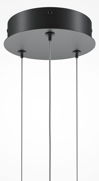 Maytoni modern függeszték halo fehér fekete mymod247pl-l49bk