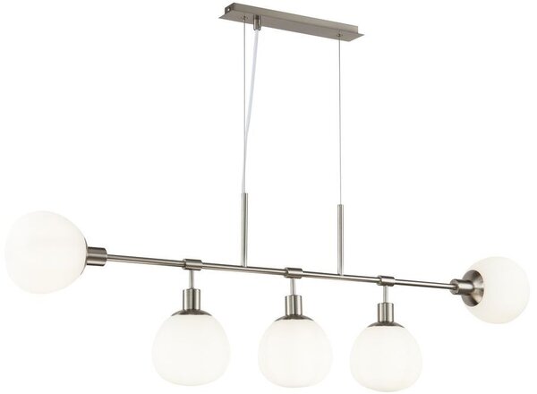 Maytoni modern függeszték erich fehér nikkel mymod221-pl-05-n