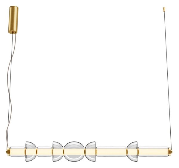 Maytoni modern függeszték cosmo sárgaréz átlátszó mymod210pl-l39bs3k