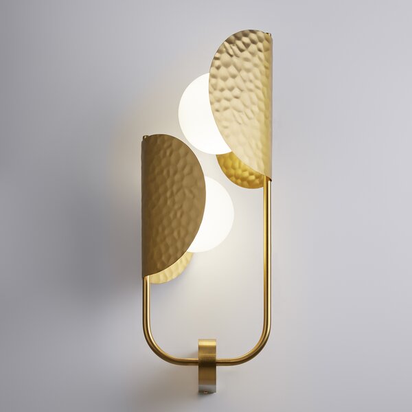 Maytoni modern fali lámpa tropic fehér sárgaréz mymod164wl-02bs1