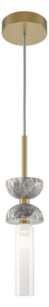 Maytoni modern függeszték kyoto fehér szürke arany mymod178pl-01gr