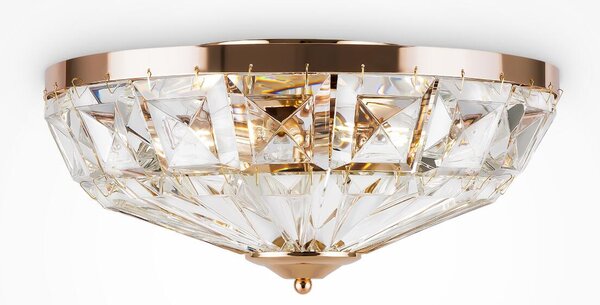 Maytoni glamour kristály mennyezeti lámpa facet arany mymod094cl-04g