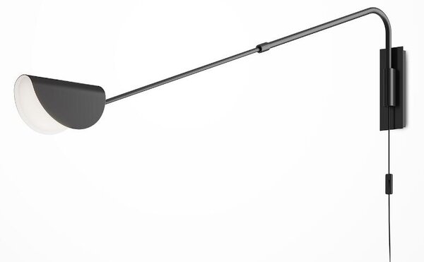 Maytoni modern fali lámpa mollis fekete mymod126wl-01b1