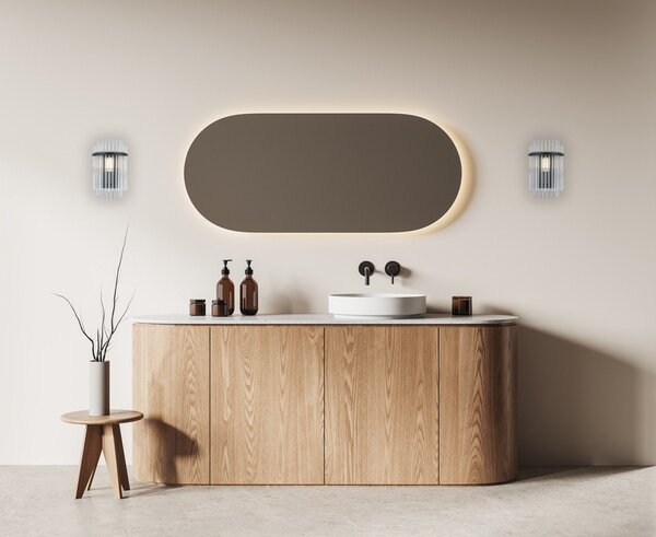 Italux glamour modern fali lámpa bonte matt fekete itxwl-40929-1a-bk