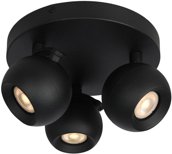 Italux modern spot lámpa lafin fekete itxspl-45379-3r-bk