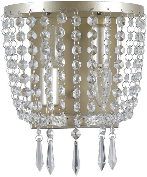 Italux glamour modern fali lámpa cortina pezsgő itxwl-30138-2