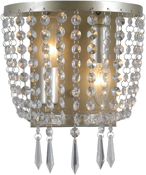 Italux glamour modern fali lámpa cortina pezsgő itxwl-30138-2