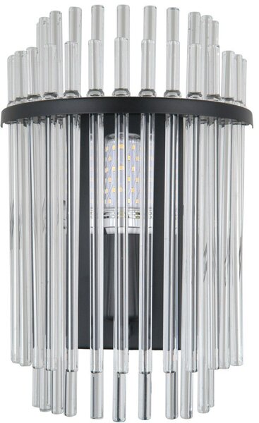 Italux glamour modern fali lámpa bonte matt fekete itxwl-40929-1a-bk