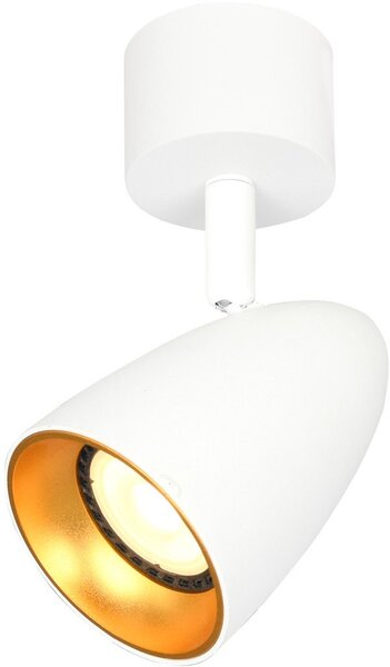 Italux modern spot lámpa tino fehér arany itxspl-36748-1r-whgd