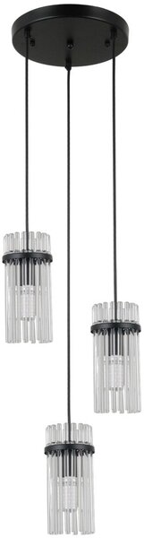 Italux modern függeszték merto matt fekete itxpnd-40930-3a-bk
