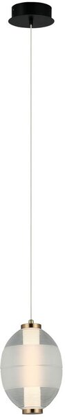 Italux modern függeszték rinot fehér fekete átlátszó itxpnd-45372-1-wh-cl