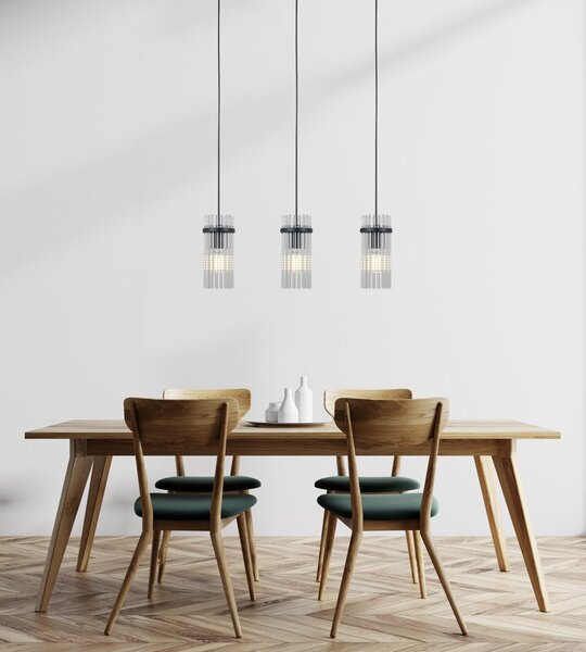 Italux modern függeszték merto matt fekete itxpnd-40930-3b-bk