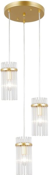 Italux glamour modern függeszték merto arany itxpnd-40930-3a-gd