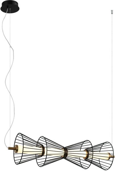 Italux modern függeszték sanke fekete itxpnd-63849-4-bk