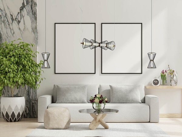 Italux modern függeszték sanke fekete itxpnd-63849-2-bk