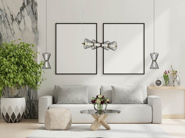 Italux modern függeszték sanke fekete itxpnd-63849-4-bk